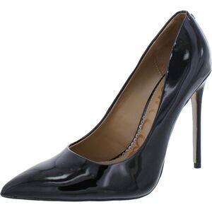 Sam Edelman Womens Danna Black Patent Dressy Heels Pumps Shoes